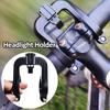 1Set Bicycle Light Holder MTB Bike Headlight Extension Bracket Stand Bike Headlamp Handlebar Central Mount Cycling Accessories