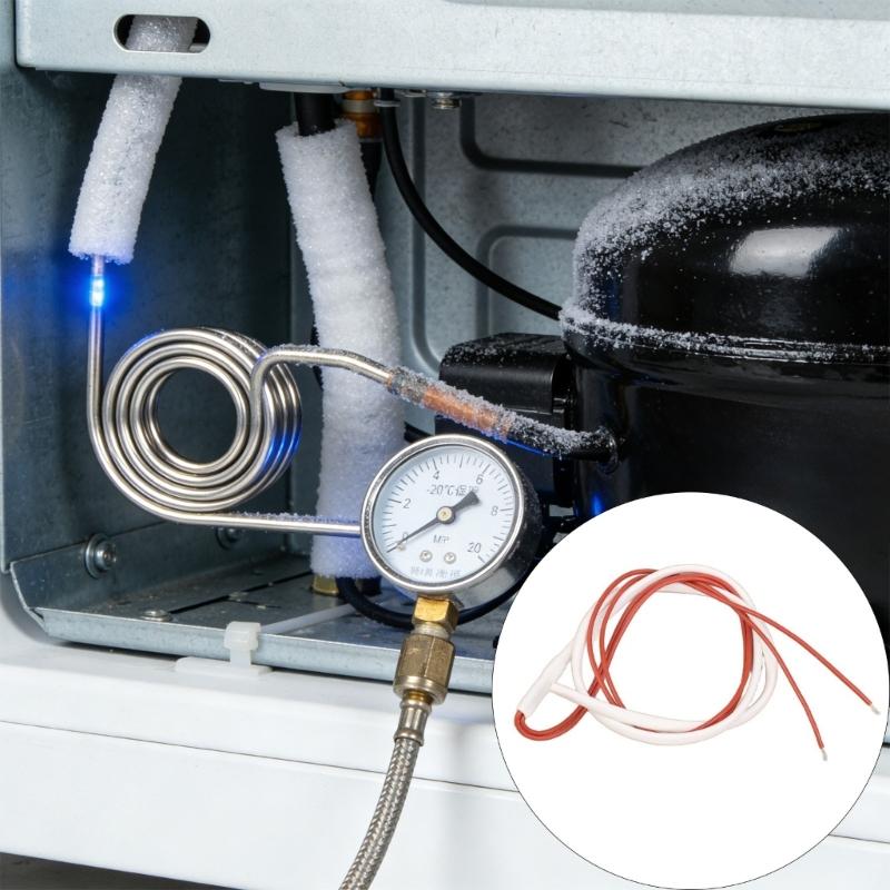 Freezer Drain Heater Wire Efficient Heating Refrigerator Drainage Pipe Drain Heater for Blocking Ice in Refrigerators