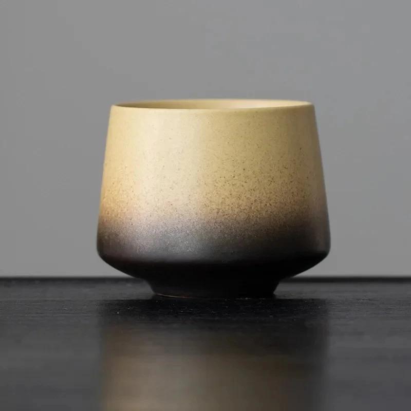 Cana Ceramică Japoneză Vintage Ceramică Brută Băutură Singură Gătit Ceai În Jurul Sobei Ceașcă de Cafea Cadouri pentru Casă Birou