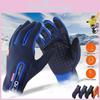 Versatile Black Waterproof And Windproof Touch Screen Gloves For Outdoor Sports