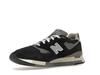 New Balance 998 Made in USA Low Black Silver - U998BL