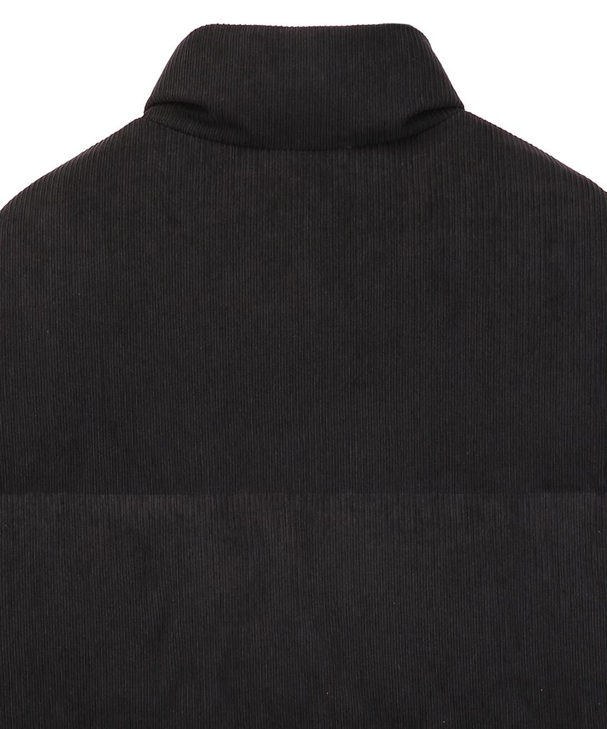 Il Corso Essential Corduroy Down Jumper Charcoal Grey Ieju5F007Cg