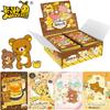 Genuine Rilakkuma Collection Card Cute Package Vol.1 Watercolor Style Fairytale Atmosphere Anime Game Collection Card Gift