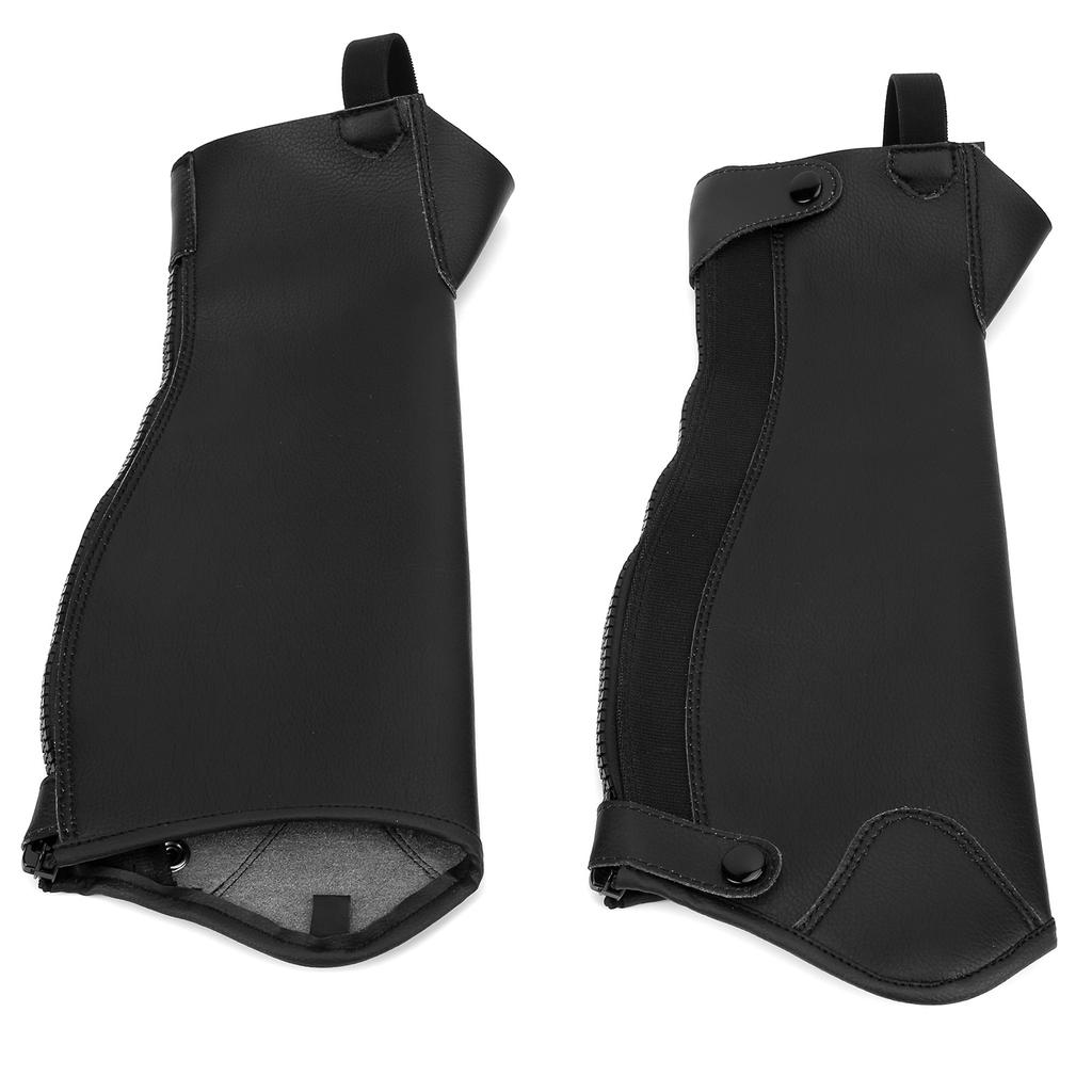 Horse Riding Half Chap Body Protector Equipment for Children Super Fiber Leather Different SizeCM