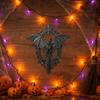Dekorative Fledermaus Wandplakette 3D-Druck Halloween Wandbehang Gotische Fledermaus Wanddeko Gotisches Zimmer