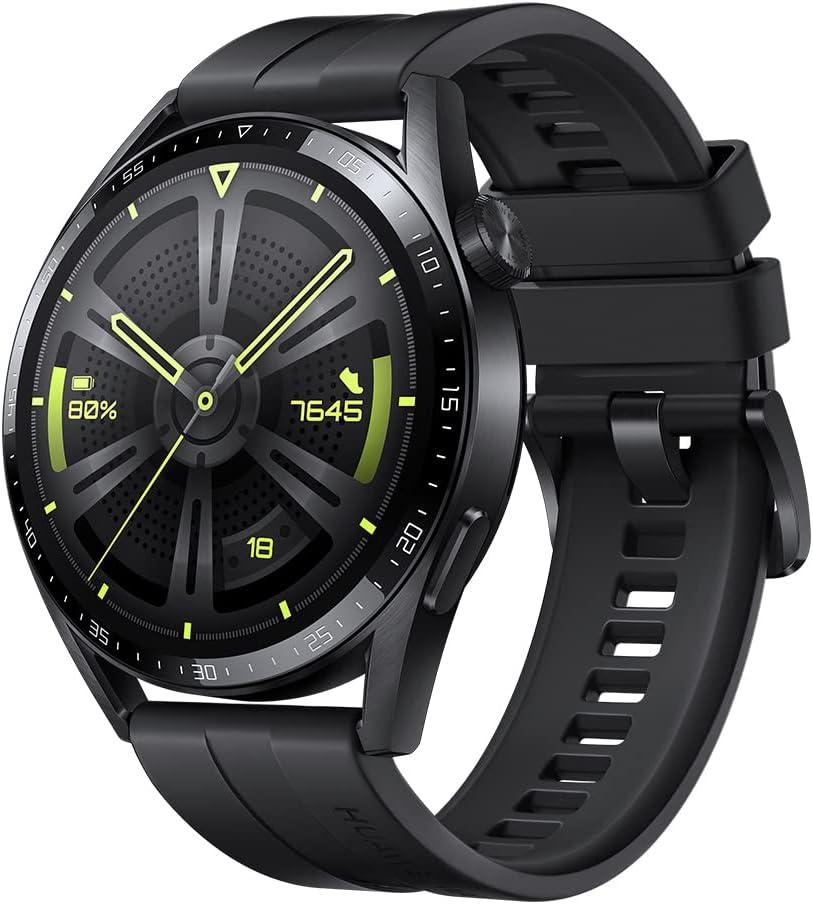 Pasek Do Huawei Watch Gt 2 2E 3 4 5 Gt2 Gt3 Gt4 Gt5 Pro 46Mm 48Mm Pasek01_Czarny