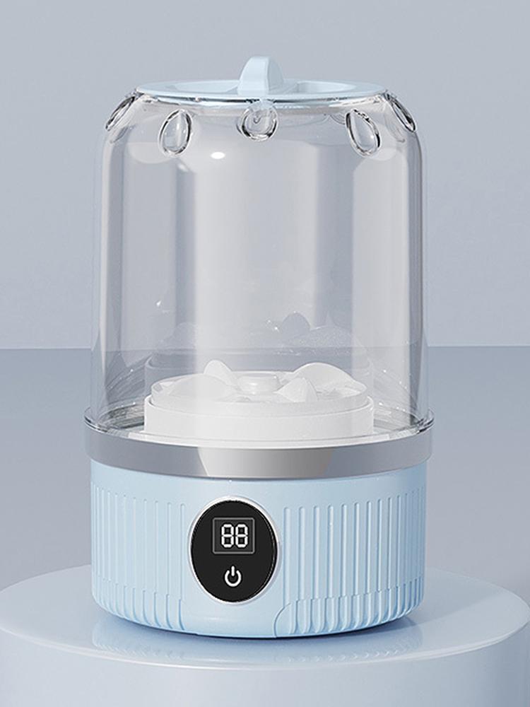 Cordless Small Washing Machine with Laundry Cup Automatic Laundry Cup Portable Washing Machine for Bra Underwear Socks