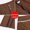 Ice Silk High-Waisted Wide-Leg Pants – Summer Thin, Draping Style for Petite, Middle-Aged Women, Versatile and Casual