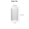 Cylindrical Glass Flower Vase for Wedding and Home Décor