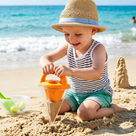 Strandspielzeug Sand- und Wassermischspielzeug für das Spielen im Freien Langlebiges Sandburg-Bauspielzeug für sensorische Aktivitäten am Strand