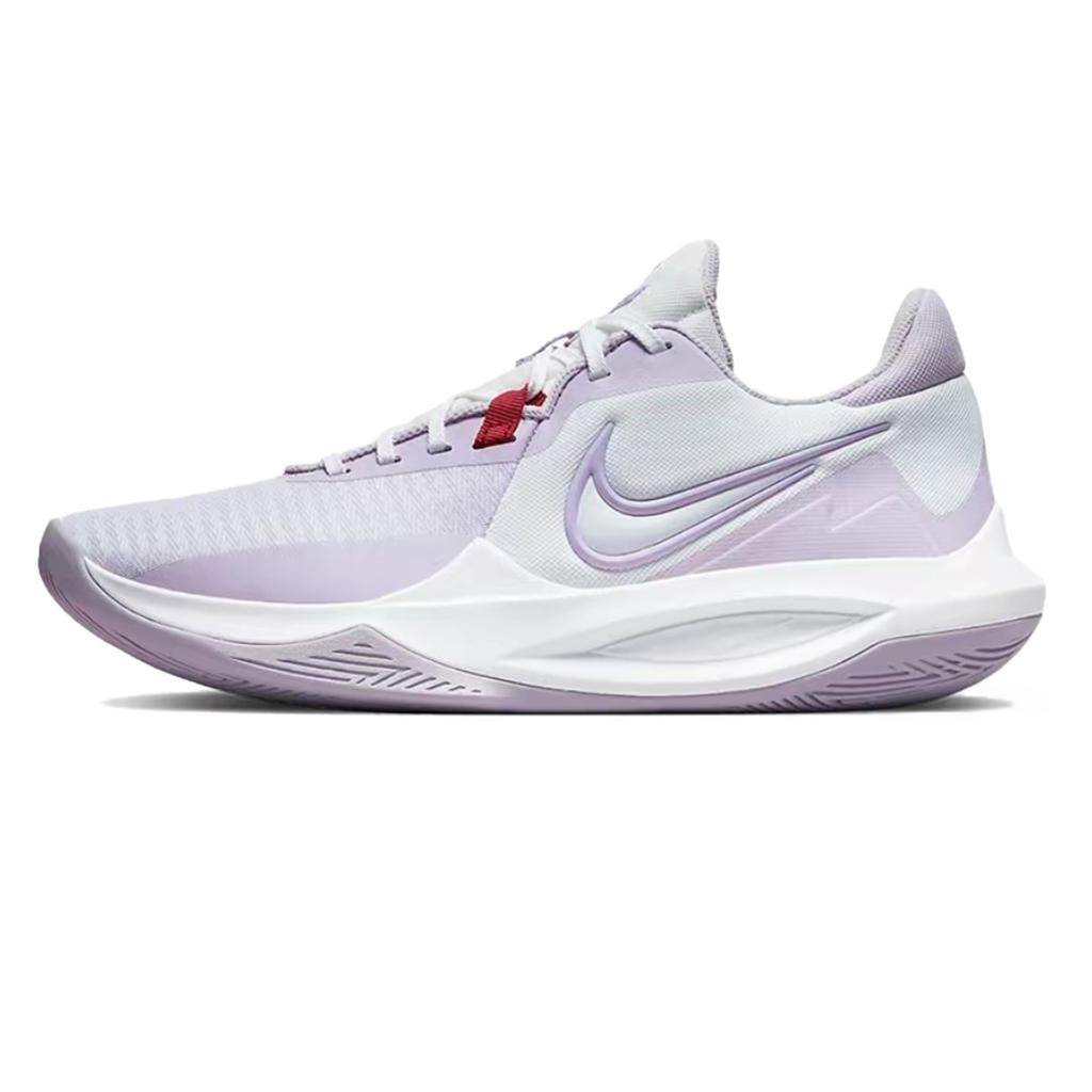 Nike Precision 6 Cherry Blossoms Mesh Cushioning Slip Resistant Abrasion Resistant Low top Basketball Shoes Men's DD9535-100(Team268-)