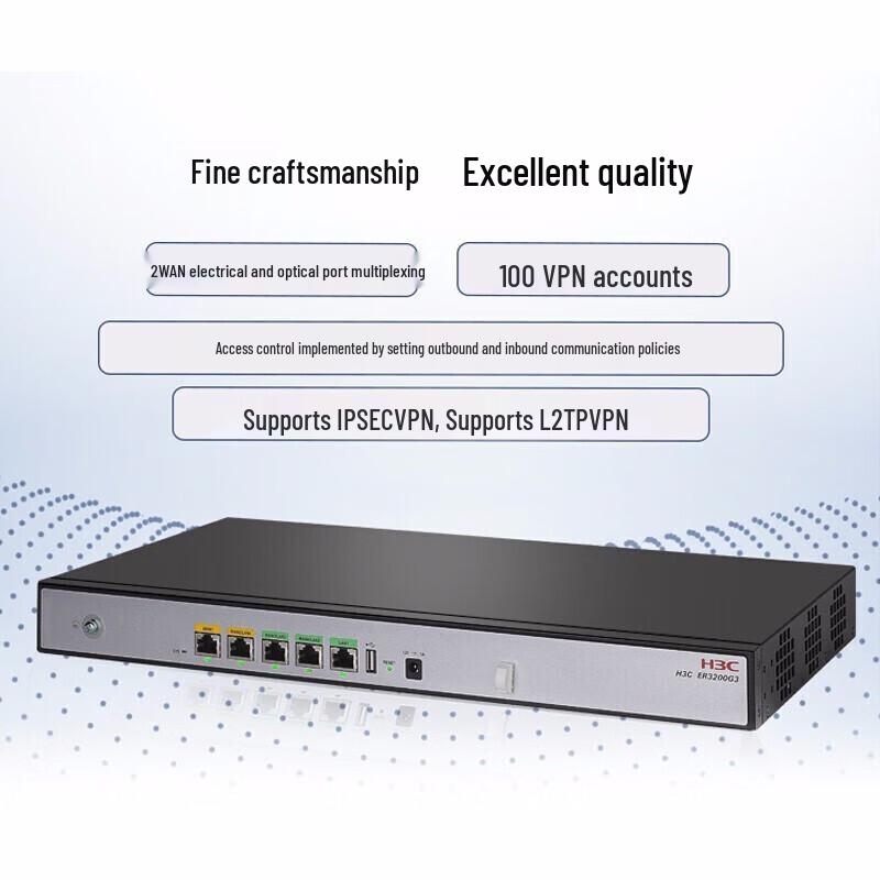 H3C ER3200G3 Enterprise Multi-WAN Gigabit Router (CN Version)
