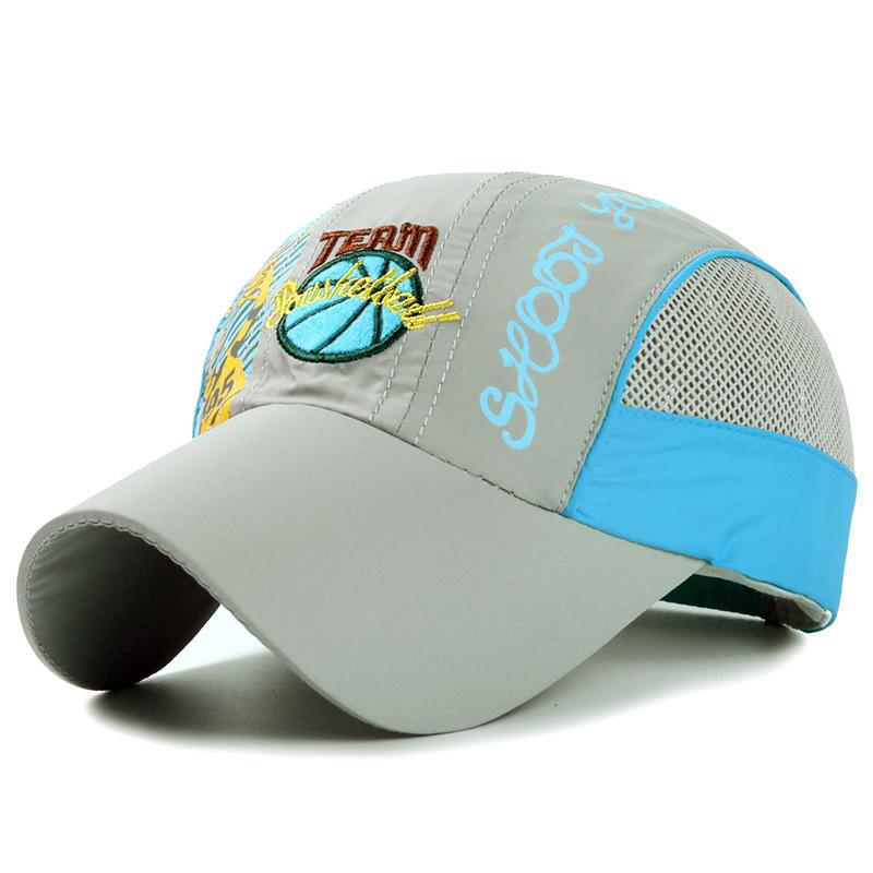 Summer Outdoor Sports Children Baseball Cap New Student Quick Drying Mesh Baby Sunhat Boy Girl Snapback Caps Kid Fishing Hat