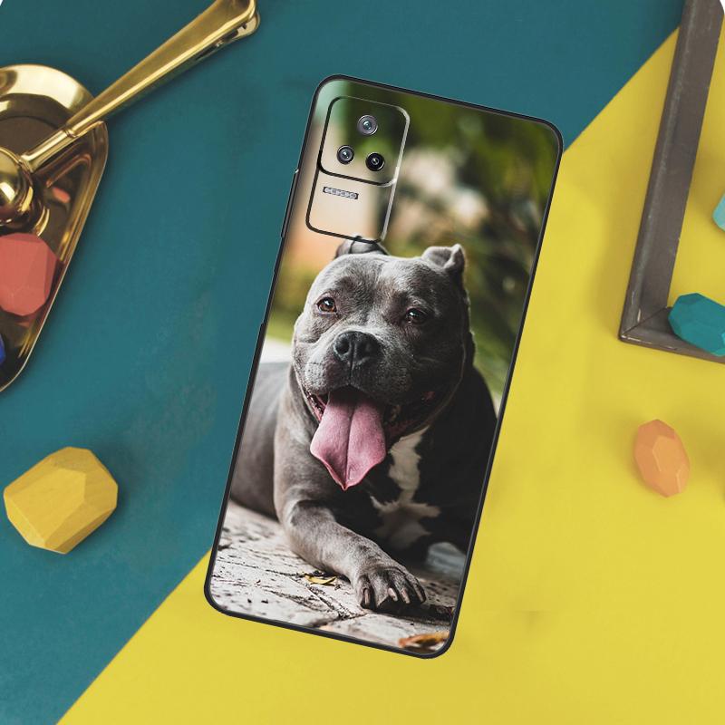 Pit Bull Lovely Dog Pitbull Case For Xiaomi 13T 14T 15T 14 15 Ultra 17 Pro Max POCO F8 Ultra X7 X5 X6 F5 F6 F7 Pro Cover