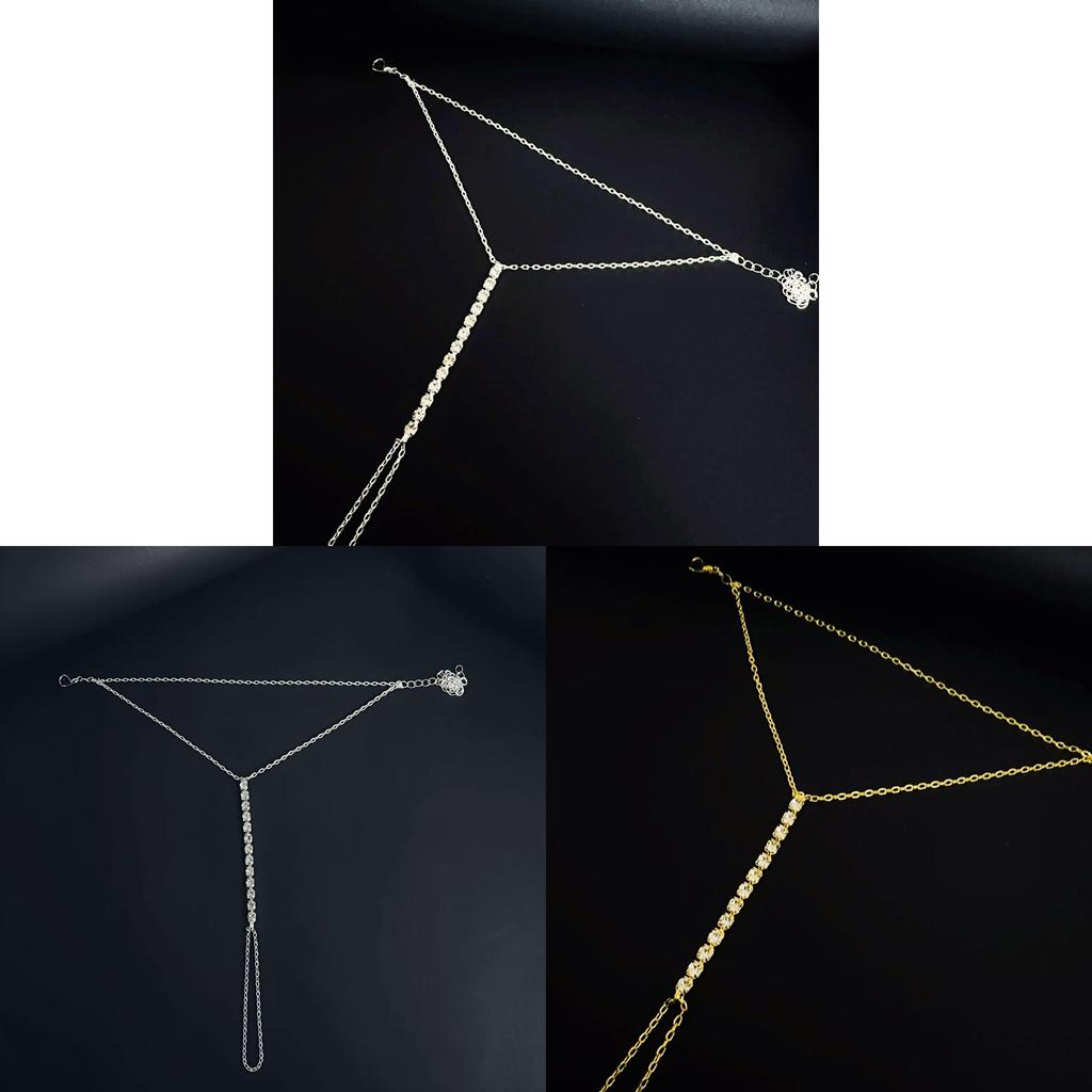 Geometric Water Drilled Hand Chain Jewelry For Women With Gold Or Silver Plating For Gift