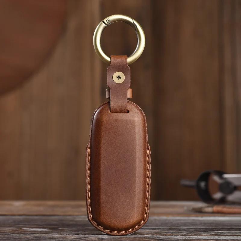 Key Case for Car Genuine Leather Protector For Mazda 2 3 6 Atenza Axela Demio CX-5 CX5 CX-3 CX3 CX7 CX-7 CX-9 CX9 MX5 2 3 Key C