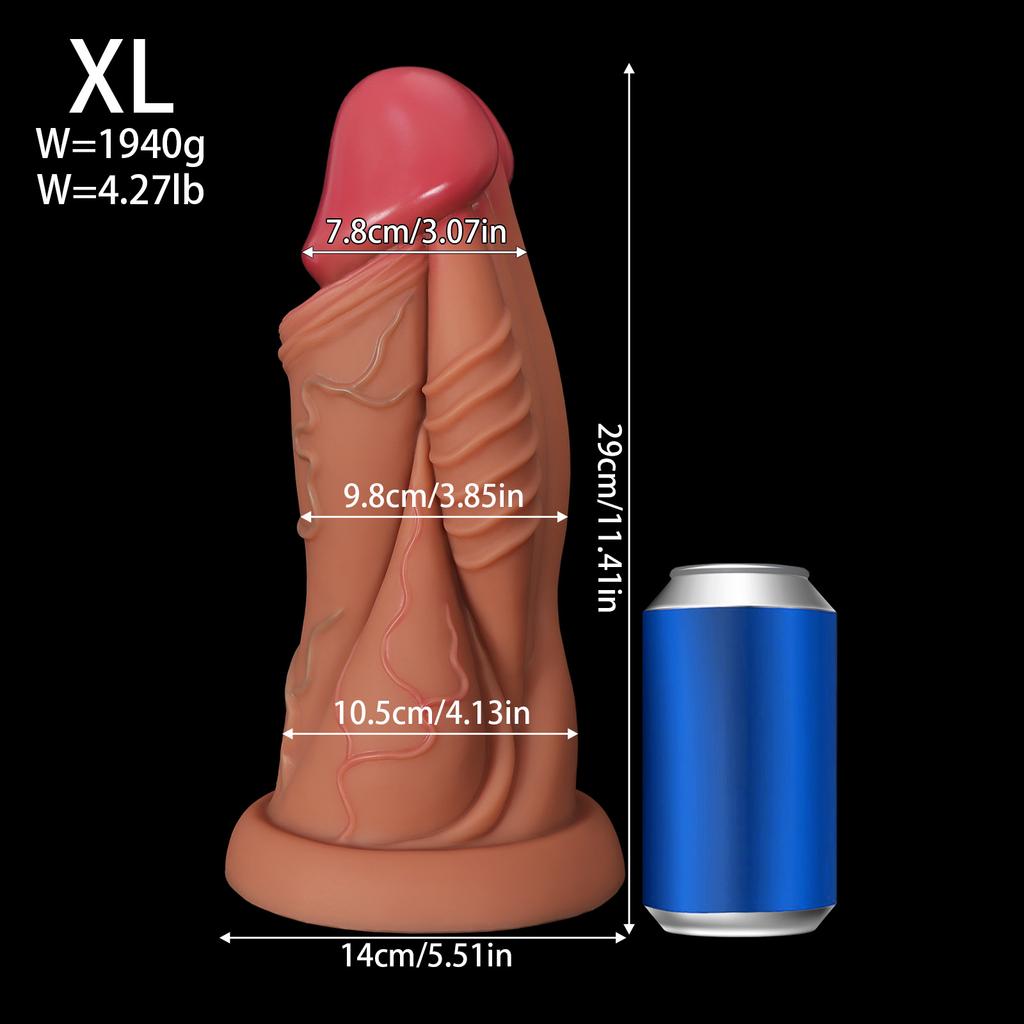 Silikonowy Dildo Masturbator Rozszerzacz Korek do Tyłka Seks Zabawka Ogromny Fisting BDSM Femdom Pasek na Członka Duży Penis