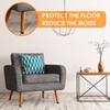 20Pcs Adjustable Furniture Levelers Furniture Legs Increased Height Anti-slip Foot Riser Sofa Table Chair Raiser Floor Protector