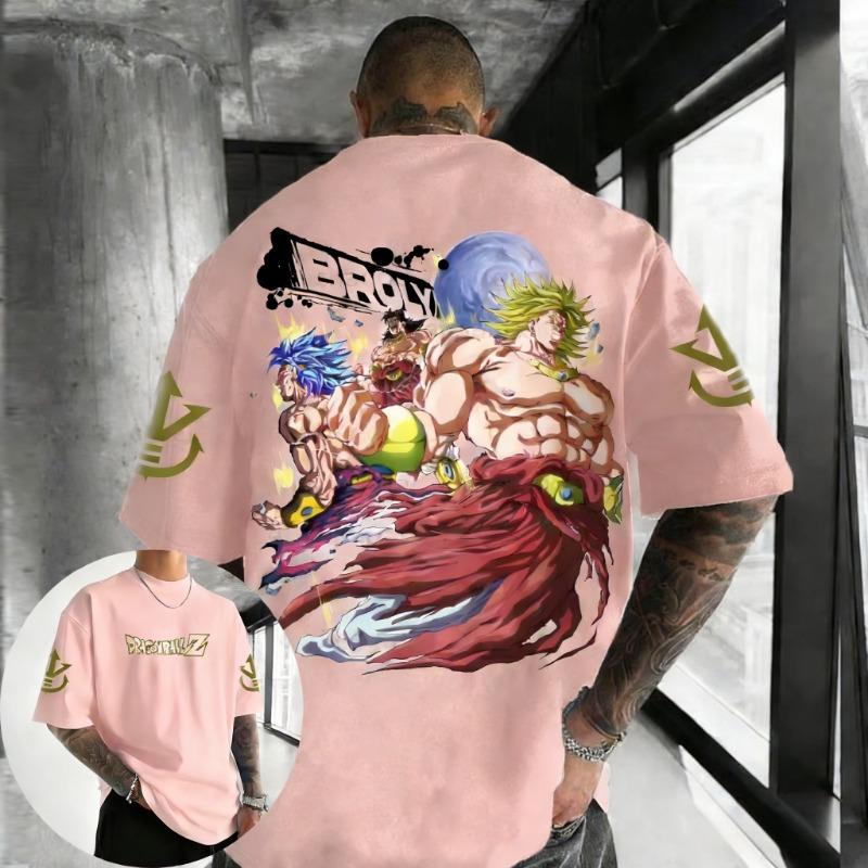 Demon Slayer Halloween Joint T-shirt 2025 Men's Summer New Kokushibo Anime Print American Trend Casual Loose Short Sleeved Top