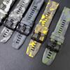 22/26mm Camouflage Silikon Uhrenarmband für Garmin Fenix 8 Pro E 8 7X 7/Instinct 2x/Tactix 8 7X/Forerunner 970 965 Uhrenarmbänder