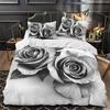 Kołdra Poliestrowa Seria Różana z Nadrukiem Cyfrowym 3D Dwu- lub Trzyczęściowa