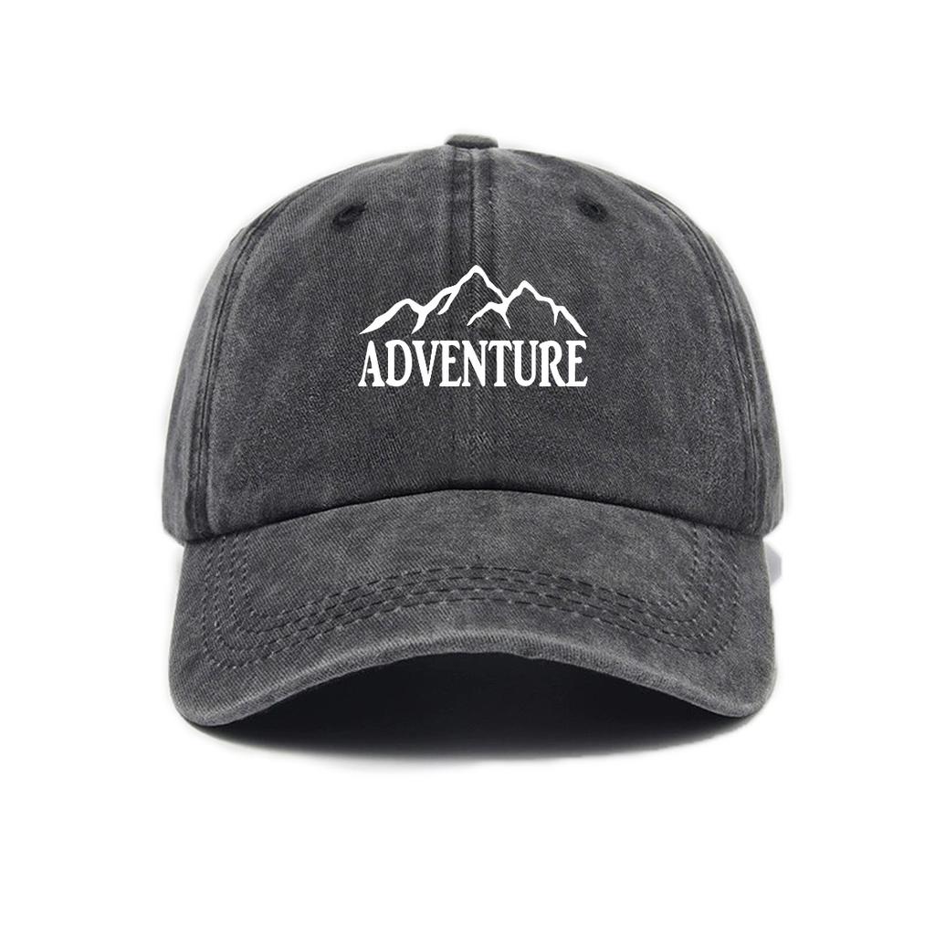 Adjustable Breathable Unisex Baseball Cap Simple Urban Print Hat