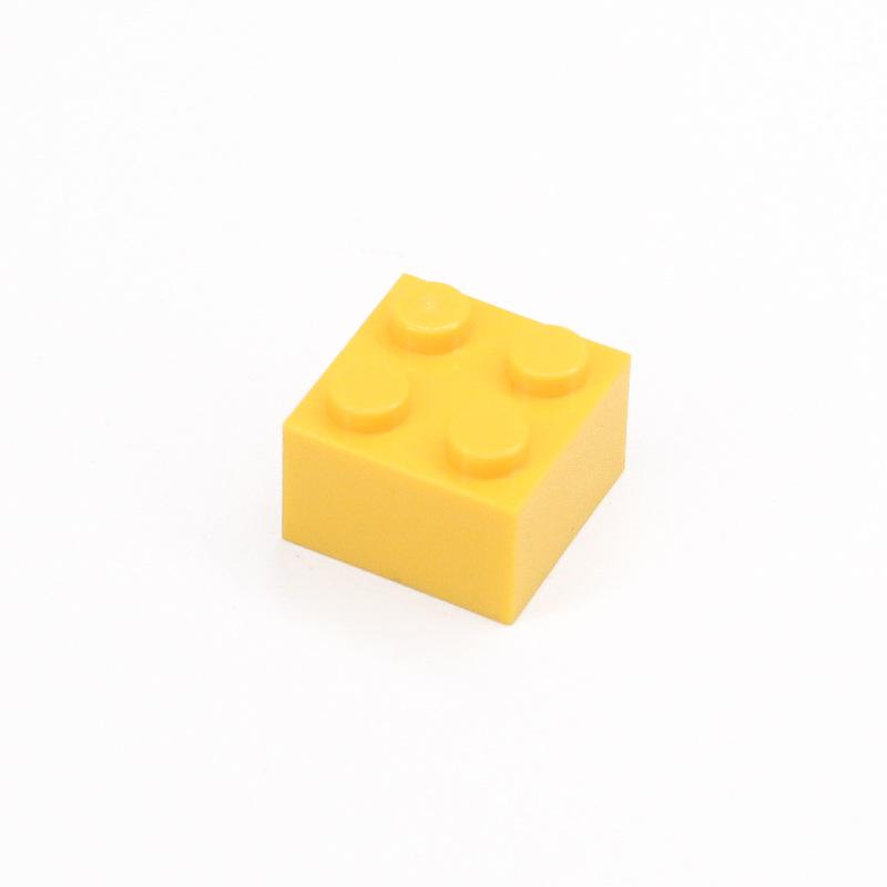 Small particle assembly building block accessories brick 2x2 basic parts toy