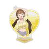 KADOKAWA Love Live! Superstar!! Heart-Shaped Glitter Acrylic Stand Kinako Sakurakoji (Note. H146 X W120mm) Swimsuit Costume