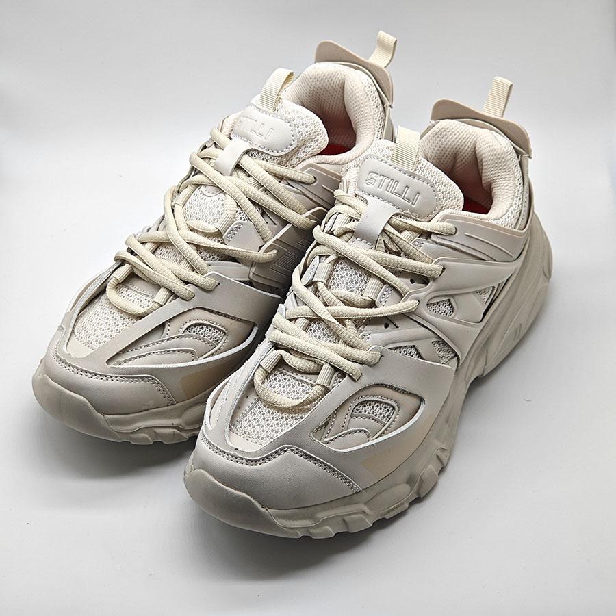 

Мужские кроссовки для тренировок на открытом воздухе, для бега в помещении, амортизирующие, противоскользящие, удобные, износостойкие 44 бежевый