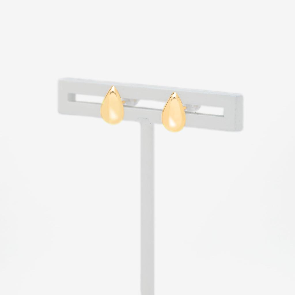 ESTELLE [Official] Women's K10 Yellow Gold Drop Motif Earrings 0202-3555-0019-0000