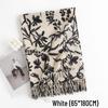 Elegant Floral Printed Imitation Cashmere Shawl Scarf