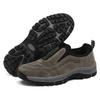 Zapatos de exterior para hombre de gran tamaño, zapatillas de deporte, zapatos de cuero de ante, zapatos de senderismo para hombre