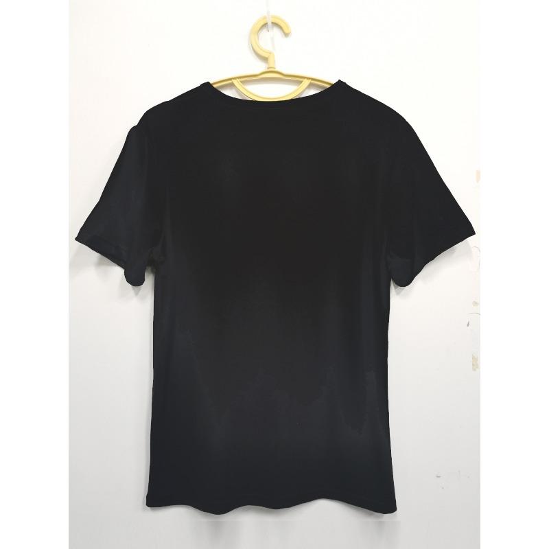 Damen Plus Size Fledermaus Skelett Print T-Shirt Lässig Kurzarm Rundhals Ganzjahres Oberteil