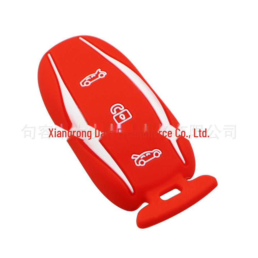 Silikonowy pokrowiec na kluczyk i torba na pilota do Tesli Model X/S