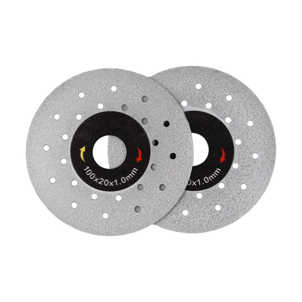1/2pcs 4Inch 100mm Rock Slab Cutting Disc Saw Blade 1mm Emery Circular Saw Blade Grinding Disc For Cutting Grinding Stone