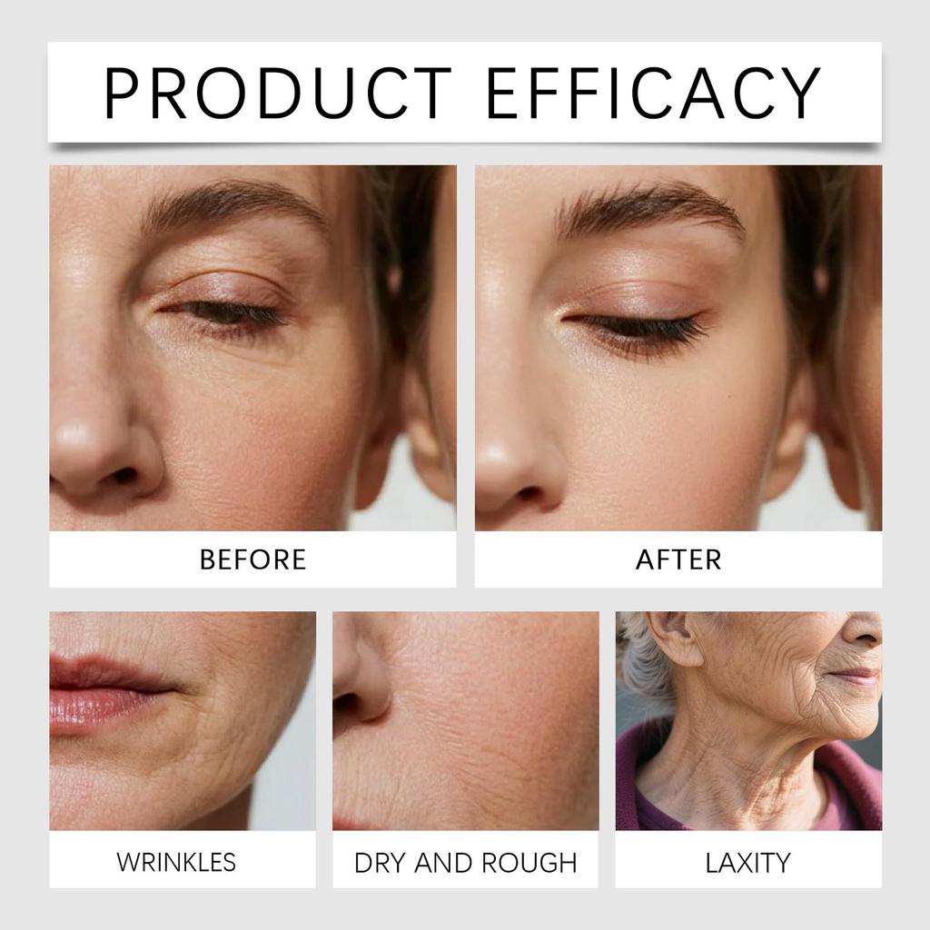 Deep Collagen Power Boosting Cream In Serum,Korean Glass Skin Care,Facial Intensive Moisturizing Hydrating Elasticity Ampoule