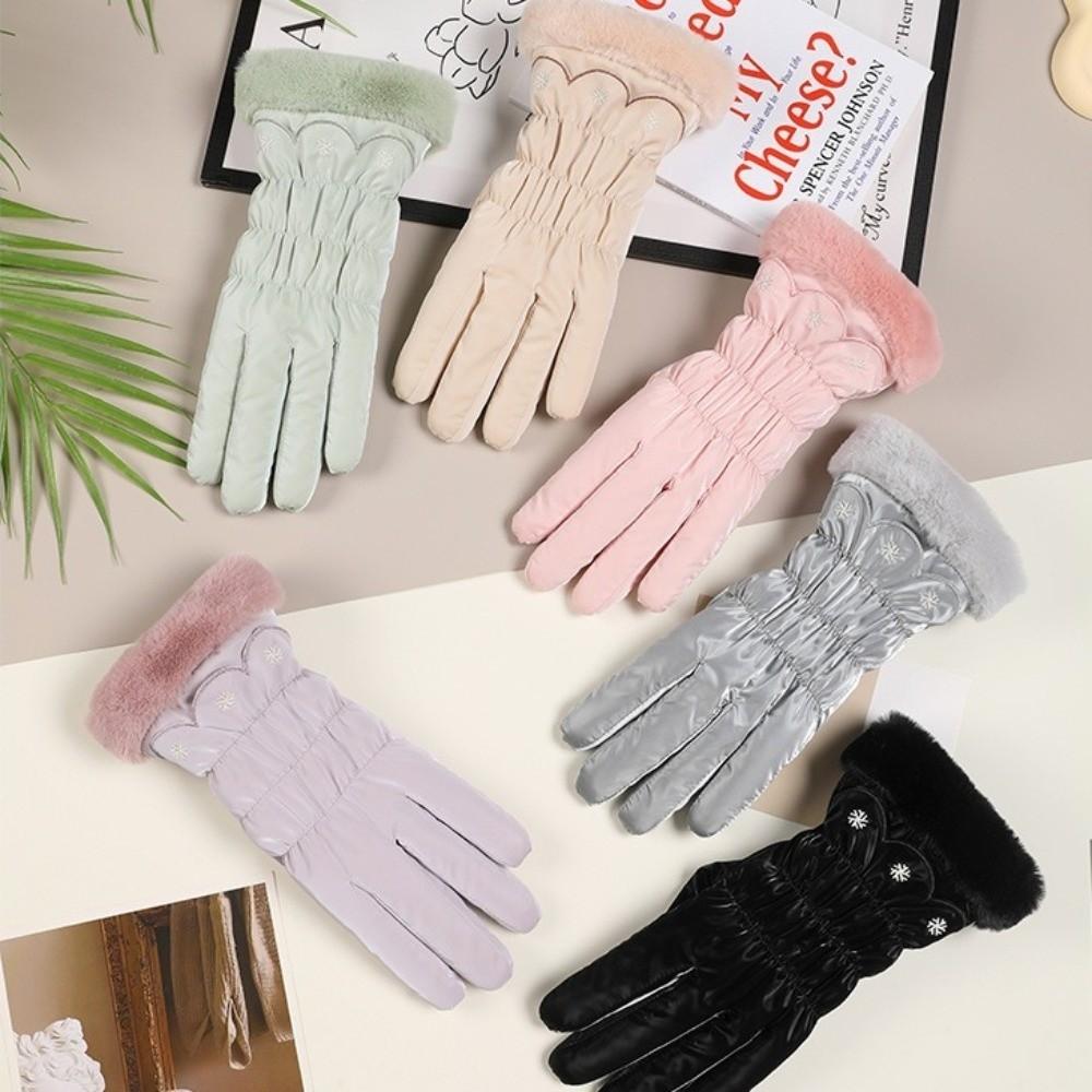 Windproof Thermal Ski Gloves Touchscreen Outdoor Cycling Gloves New Winter Gloves  for Cold Weather