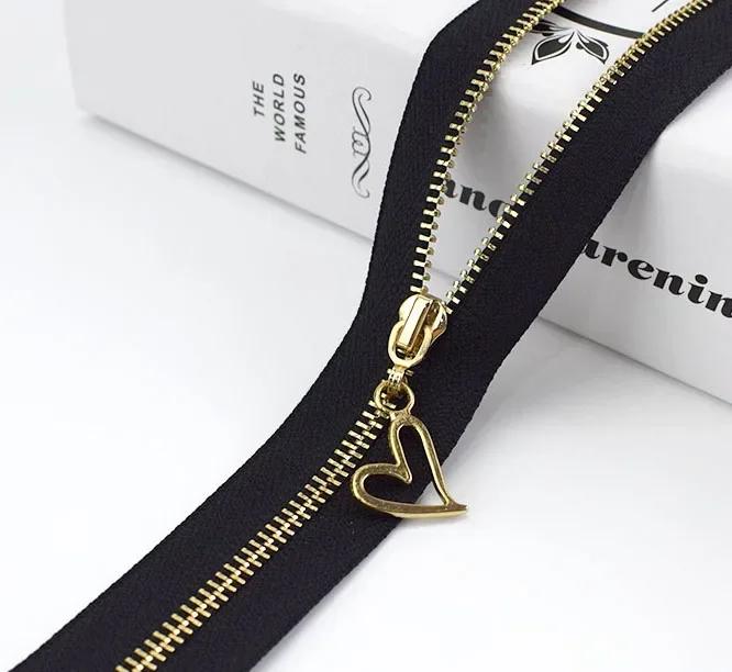 3Pc Meetee 15-70cm 3# Metal Zippers Auto Lock Zip for Clothes Purse Pocket Zipper Closures Repair Kit DIY Bag Sewing Accessories