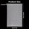 4Pcs Sewing Plastic Canvas Sheets White Mesh Sheets for DIY Embroidered Woven Crafts 30*20cm
