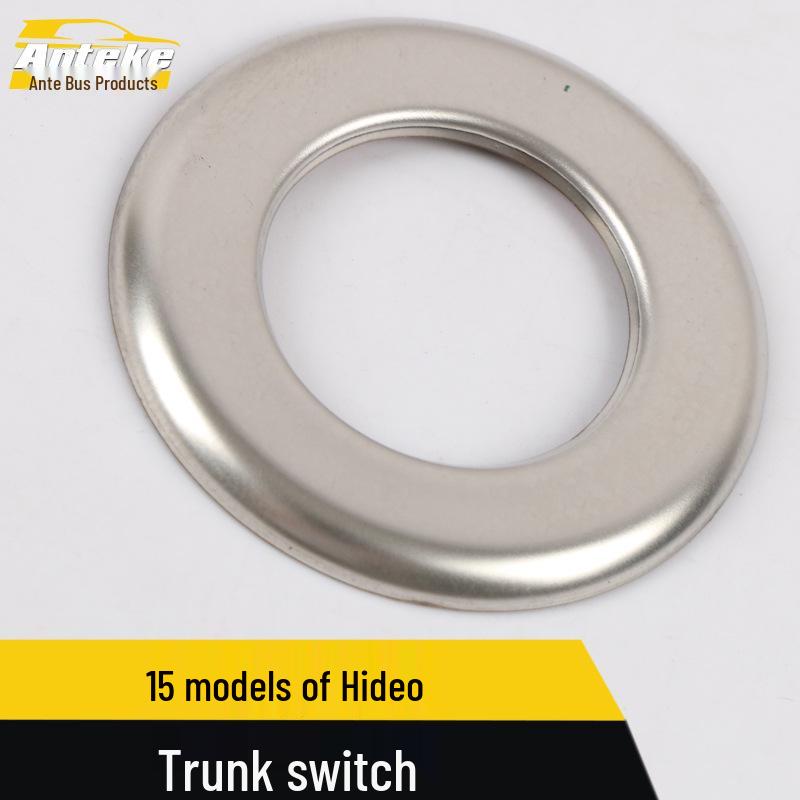 Compatible with 15 Excelle Models: Trunk Switch Bright Ring & Tailgate Button Decorative Frame.