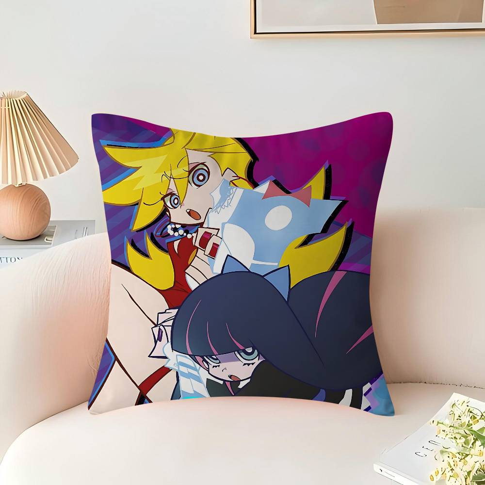 Cartoon P-Panty-Stocking Kissenbezug 30x50 Polyester Sofakissen Dekorative Wurfkissen Heimdekoration Kissenbezug