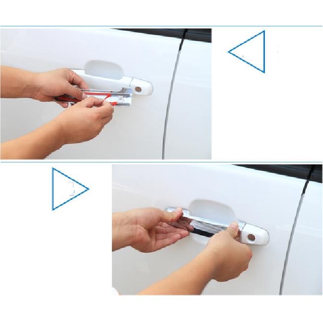 ABS Chrome Car Door Handle Cover Trim For Ford ECOSPORT 2018-