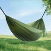 Camping Equipment Hammock Anti Rollover Swing Portable Storage Nylon Parachute Fabric Single and Double Size Outdoor Camping Hiking Garden Hammock