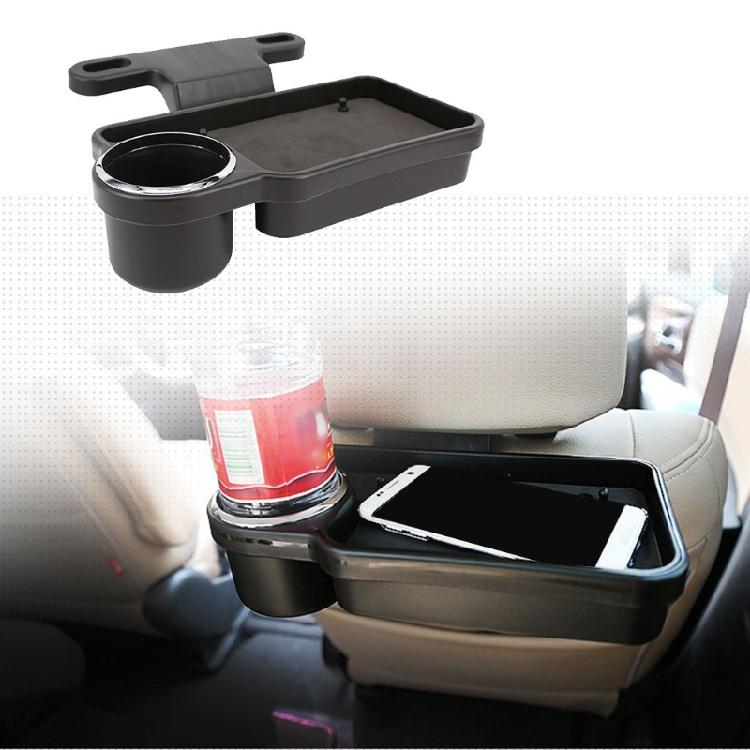 Headrest Drink Holder Multi-Function Vehicle Storage Holder Card for Key Holder