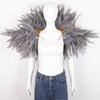 Carnival Costume Decorative Accessories Luxury Feather Shawl Party Cosplay Scarf Fashion Show Runway Performance Elegant Apparel