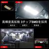 TOPINC Elgrand E52 LED Room Elgrand E52 Nissan LED Interior Super Bright LED Custom Room Lamp Easy Set Elgrand E52 Lamp, White, Series, Light, 6000K,
