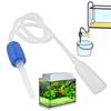 Semi-automatische Aquarium Schoon Vacuüm Waterverversing Wisselaar Grind Aquarium Eenvoudig Vissenkom Vacuüm Hevelpomp Reiniger