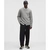 Lululemon Wool Blend Ribbed Sweater Heathered Savier Grey