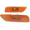 Pair For Volvo S80 Front Bumper Reflector Side Maker Light Amber Side Marker Light Assembly 1999 2000 2001 2002 2003 2004 2005 2006 9188263,9188264