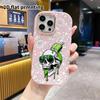 Phone Case: 2D Flat Design Suitable for iPhone 18 17 16 15 14 13 Pro Protective Case, Couple Style, Reflective Sunglasses, Christmas and Halloween Gif